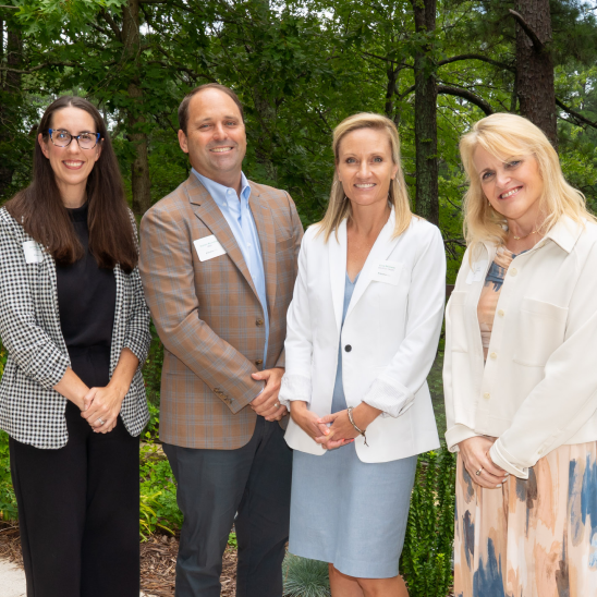Amanda Barefoot, Brandon Moorefield, Krista Beckwith, and Pamela Genske at the North Carolina roundtable.