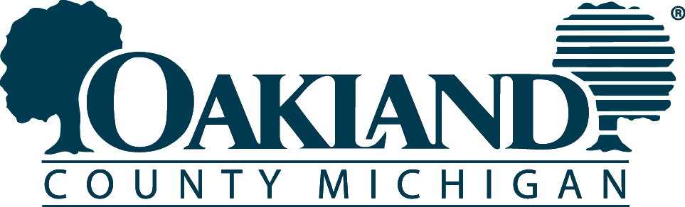 Oakland County logo.